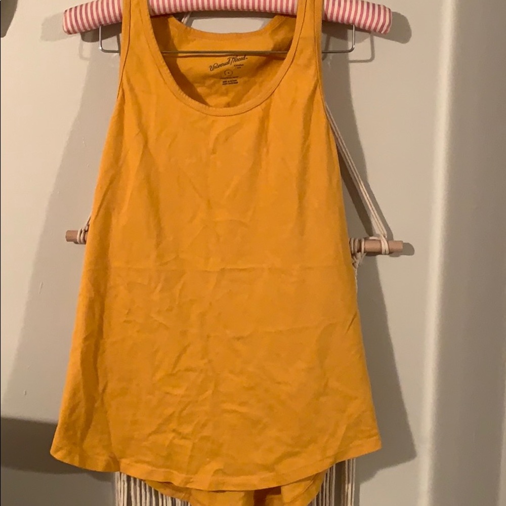 Yellow tank top